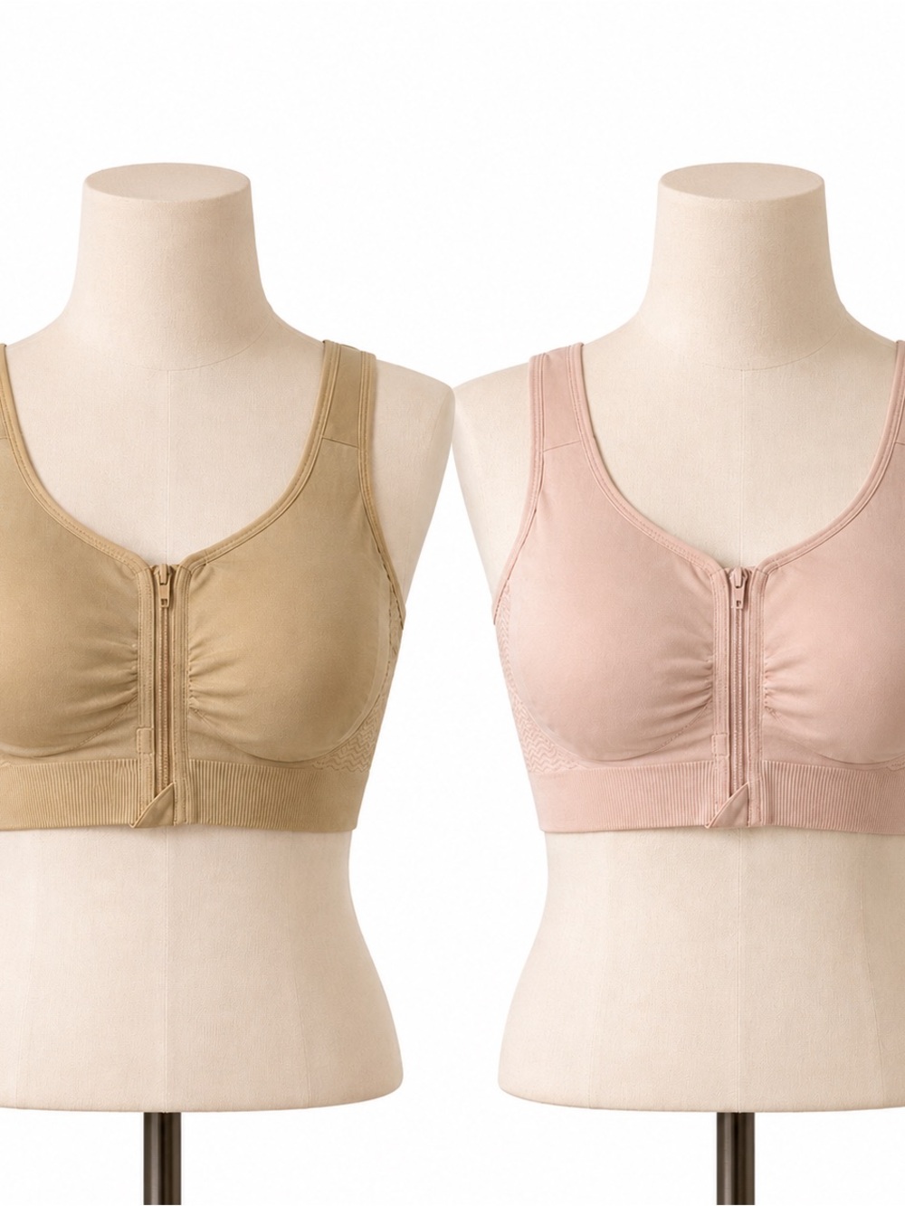 Anita Care Lynn 5768X Post Mastectomy Bras Lot 2 L Lotus Desert NWT